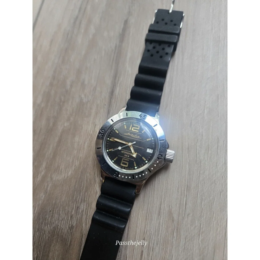 Vostok Amphibia 120697 Diver Watch Mechanical Automatic Sport